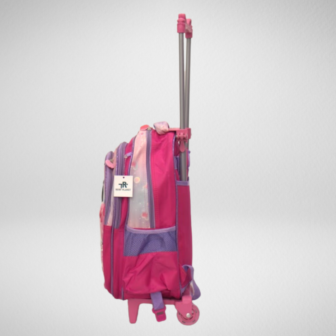 Mochila de Rodinha Infantil Kuromi