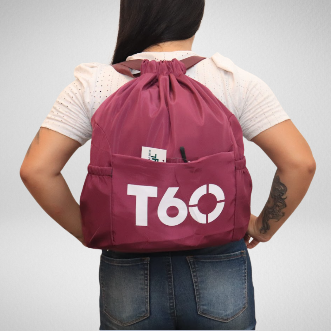 Bolsa mochila Esportiva com cordão