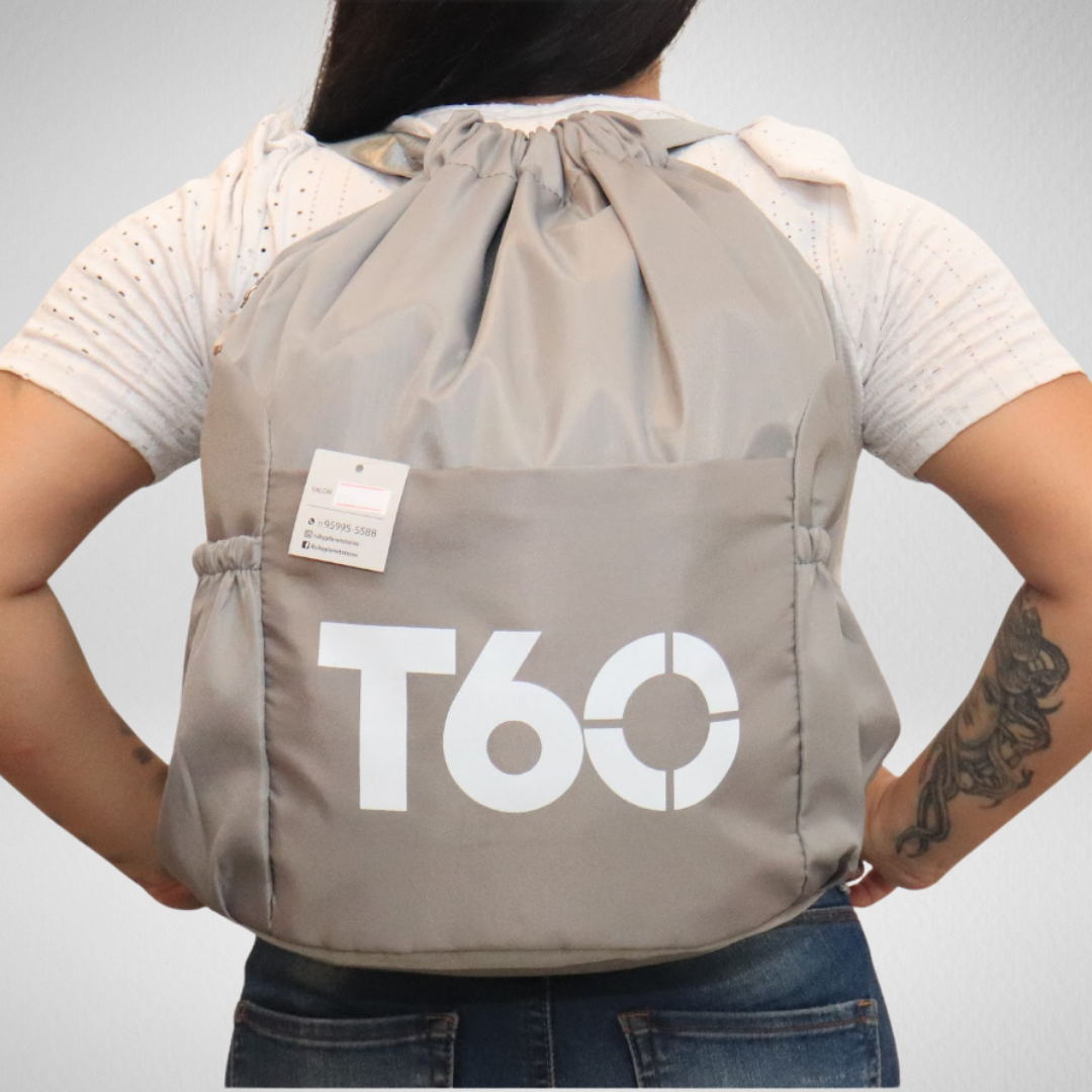 Bolsa mochila Esportiva com cordão