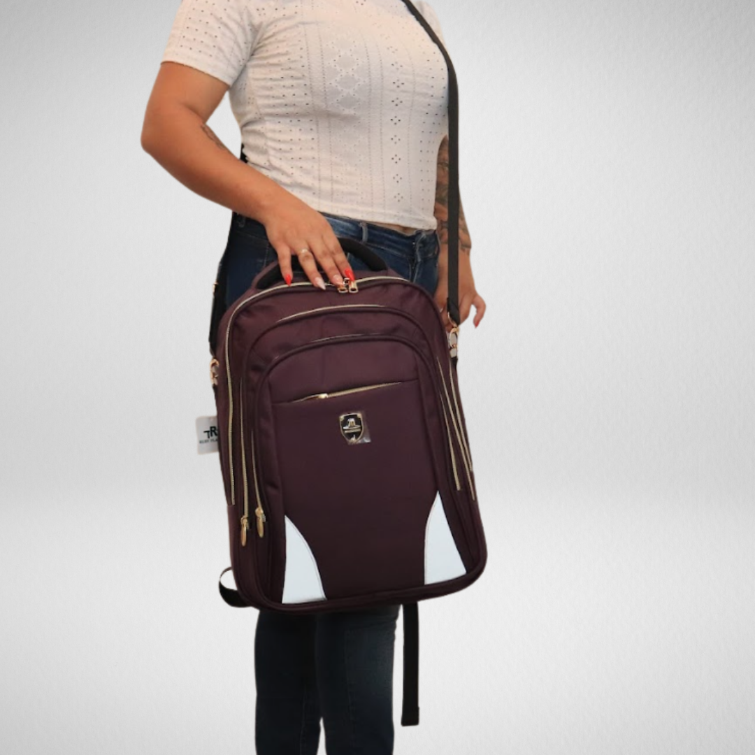 Mochila de costas e transversal