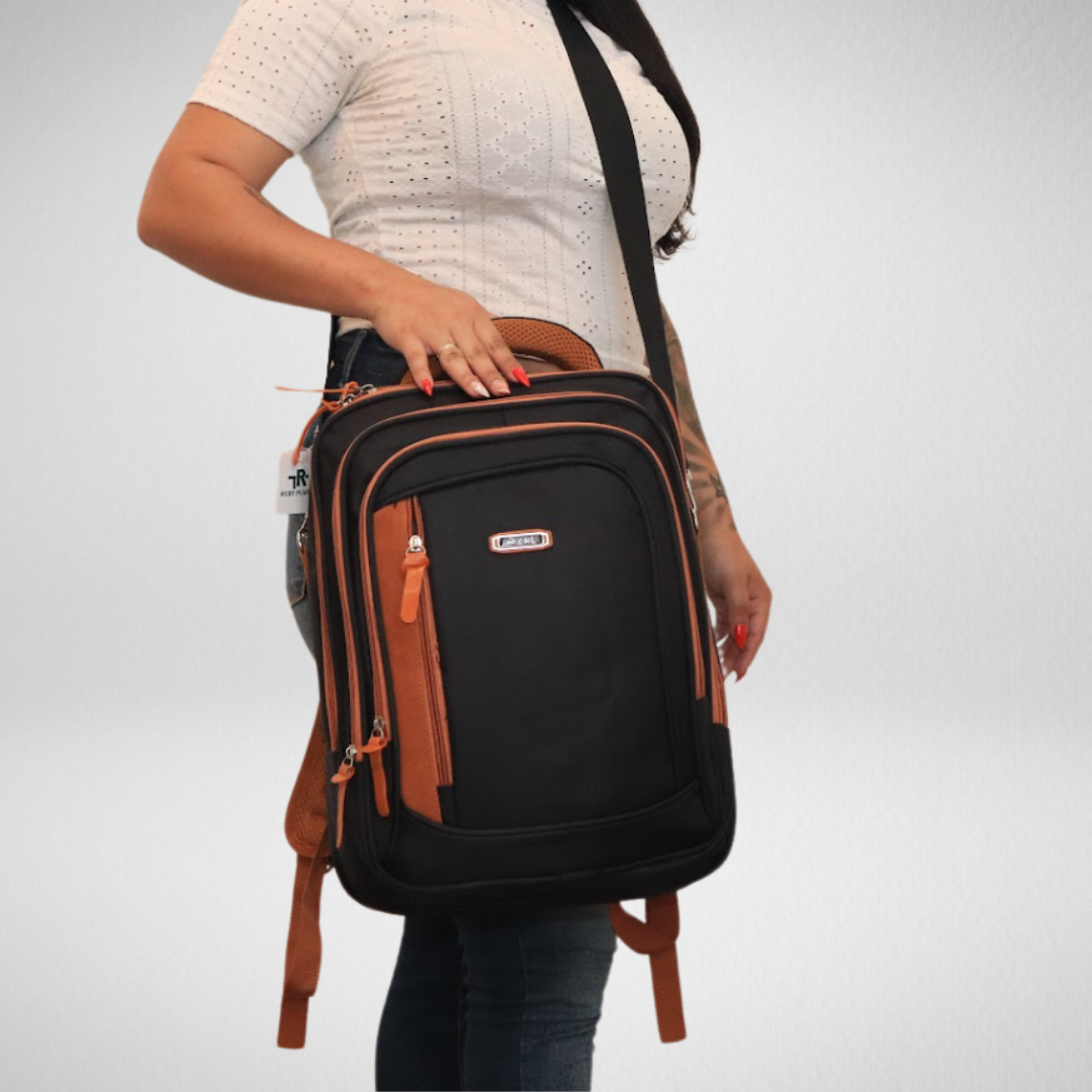 Mochila para costas e transversal