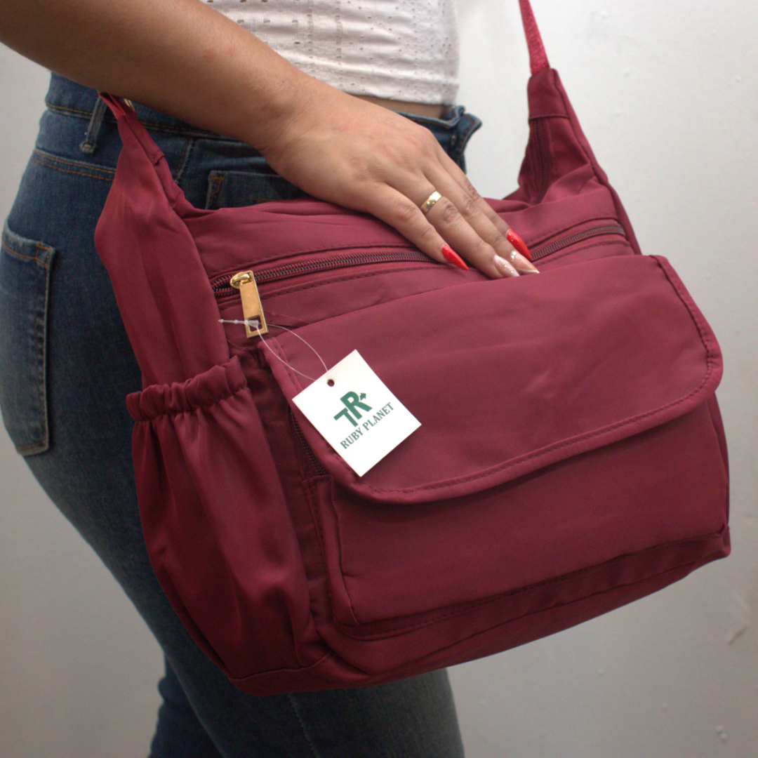 Bolsa tiracolo alça Tactel
