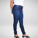 Calça jeans feminina com laicra