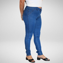 Calça jeans feminina com laicra