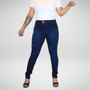 Calça jeans feminina com laicra