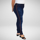 Calça jeans feminina com laicra