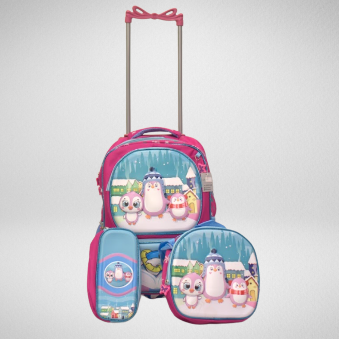 Mochila de Rodinha Pinguins