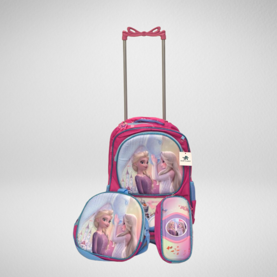 Mochila de rodinha infantil Frozen