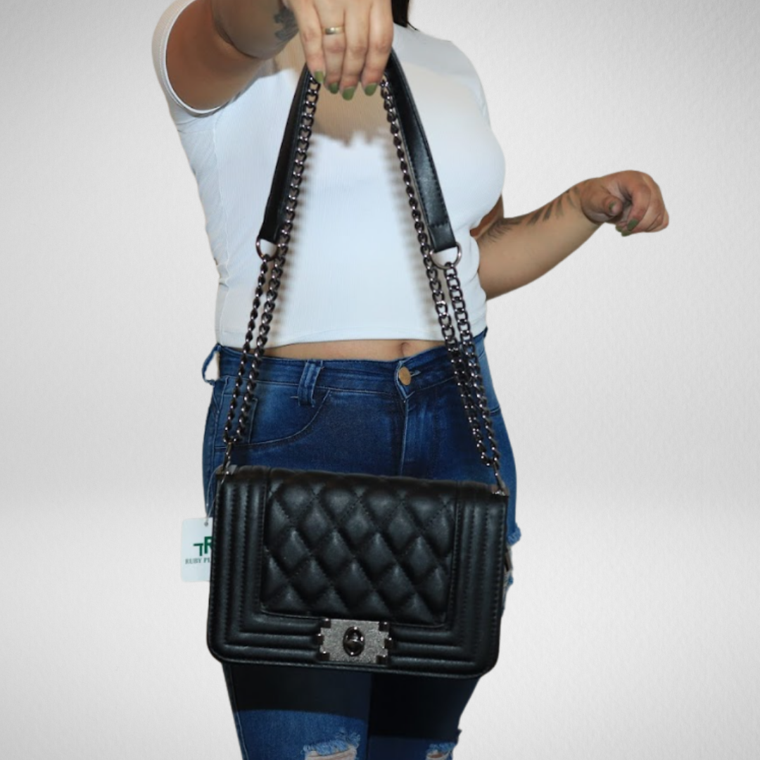 Bolsa Tiracolo Alça Corrente