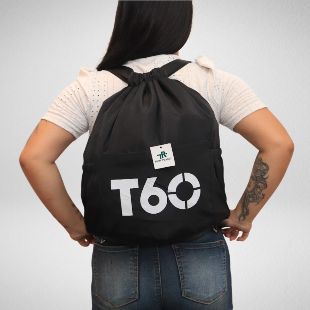 Bolsa mochila Esportiva com cordão